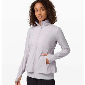 NWT Lululemon Sights Seen Jacket Chrome Size10